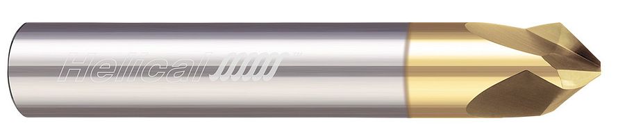 Picture of Helical Solutions 59822 1/2" 3Fl Chamfer Mill